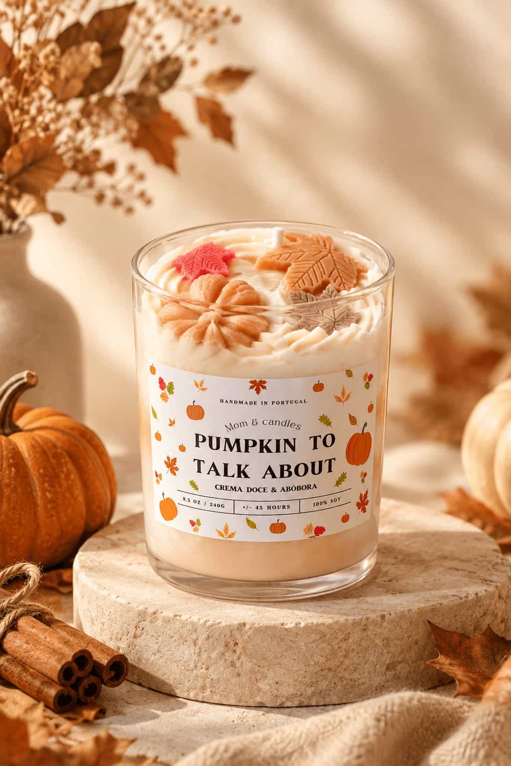 Pumpkin to Talk About 🎃 - Vela de Pumpkin Spice