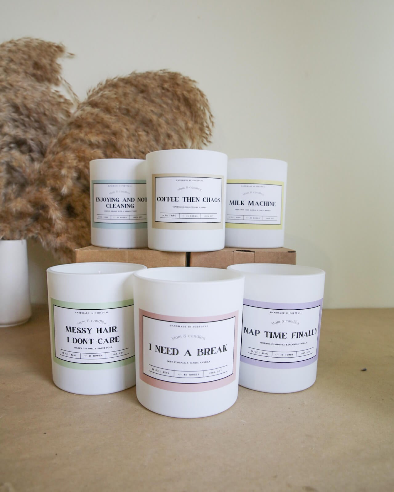 PACK OF 6 CANDLES