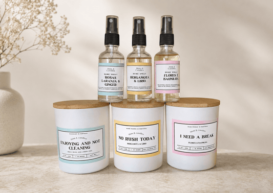 Kit vela (240g) + homespray (50ml)