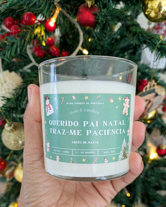 Querido pai natal, traz-me paciência