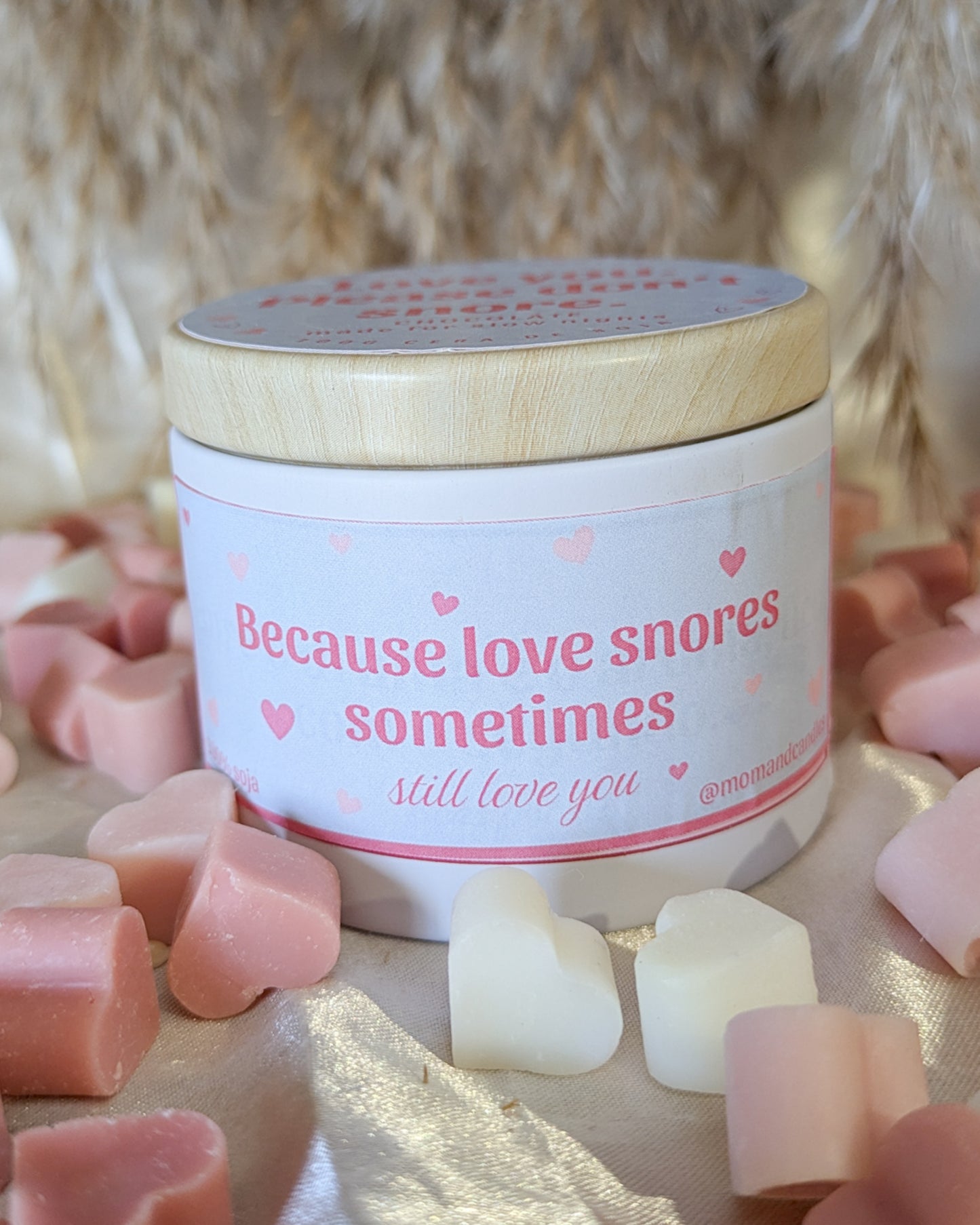 Love you, please don't snore