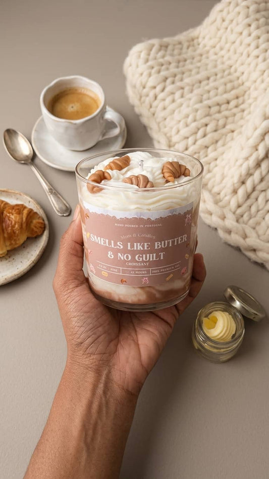 Smells like butter & no guilt - Vela de Croissant